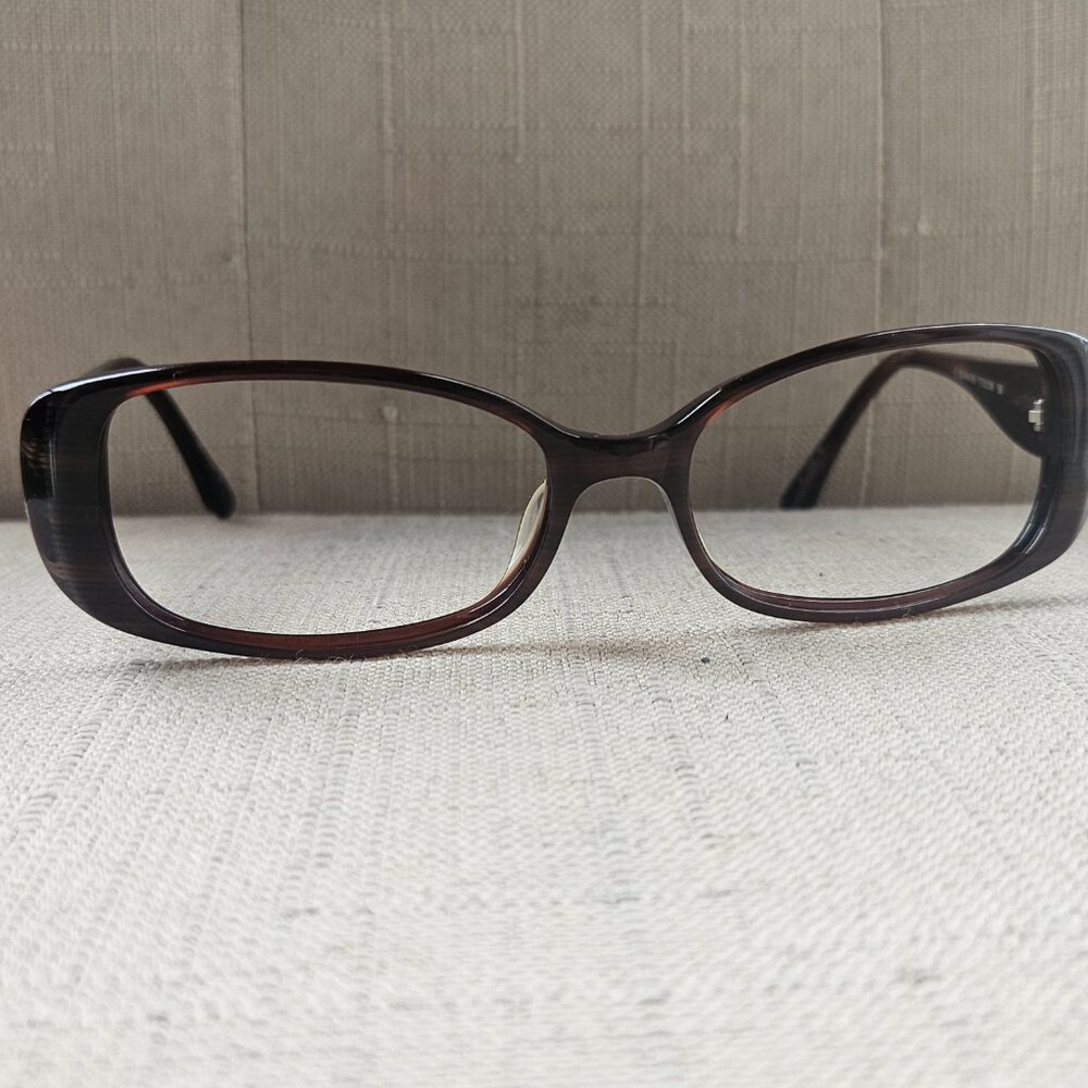 Dana Buchman Women Eyeglasses TULUM Brown Crystal 53[]16 135 Frame - Picture 2 of 16